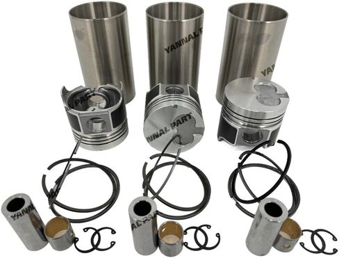 Cylinder Liner Kit Suitable for Isuzu 3AE1 Engine Part in Saudi Arabia