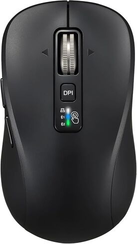 ماوس بلوتوث لاسلكي، USB+بلوتوث مزدوج، DPI قابل للتعديل، طراز L380، ماوس صامت متعدد الأجهزة للكمبيوتر، الكمبيوتر المحمول، iPad، الكمبيوتر اللوحي، MacBook in Kuwait