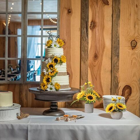 Sunflowers Artificial Flowers with Vase,Fake Flowers Bouquet for Sunflower Decor,Sunflower Kitchen Decor,Silk Flowers for Home Decor Living Room,Flower Centerpieces for Tables,Coffee Table Decor in Saudi Arabia
