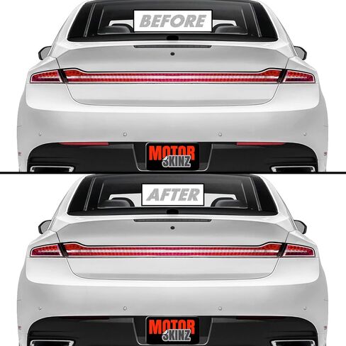 Slickmod Precut Vinyl Smoke Lint لعام 2013-2020 Lincoln MKZ Tail Light & Reflector (1. الخليط ، 20 ٪ دخان داكن) in Saudi Arabia