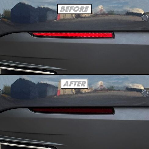 Slickmod Precut Vinyl Smoke Lint لعام 2013-2020 Lincoln MKZ Tail Light & Reflector (1. الخليط ، 20 ٪ دخان داكن) in Saudi Arabia