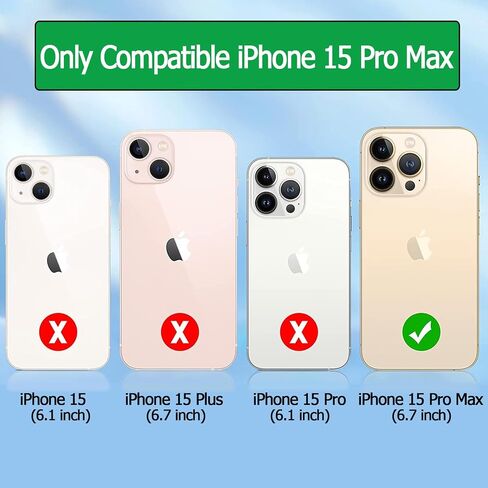 Battery Case for iPhone 15 , Newest 10000mAh Rechargeable Portable Charging Case with Wireless Charging Compatible for iPhone 15 (6.1 inch) with Carplay Extended Battery Pack Charger Case (Black) in Saudi Arabia
