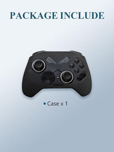 Silicone Case for FLYDIGI Vader 4 Pro PC Controller,Full Body Soft Silicone Handheld Game Console Drop-Proof Protector Case with Shockproof,Non-Slip,Anti-Collision,Blue. in Kuwait