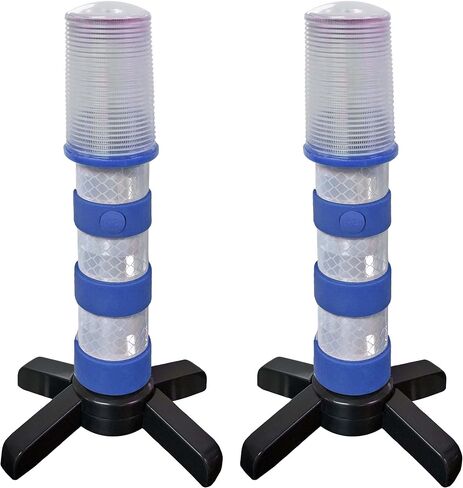 Electriduct Road Emergency Beacon LED Flare KIT with Storage Case - Red in Saudi Arabia
