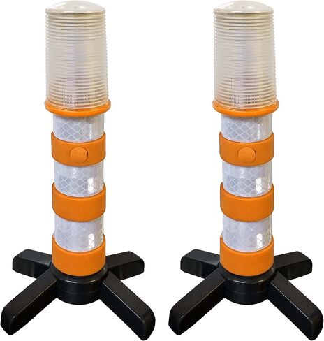 Electriduct Road Emergency Beacon LED Flare KIT with Storage Case - Red in Saudi Arabia