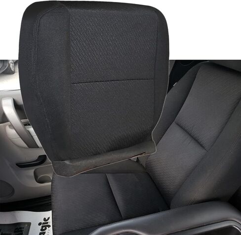 Secosautoparts سائق سائق وسادة الرغوة وغطاء المقعد السفلي مقعد الأسود متوافق مع Chevy Silverado Tahoe Suburban Avalanche GMC Sierra Yukon 2007 2008 2008 2012 2013 2013 2014 in Saudi Arabia