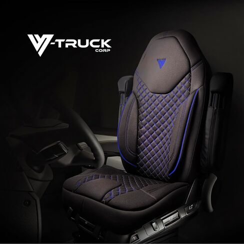 SEAT Cover for Peterbilt 579 567 OEM Stock SEAT (Black/Blue) in Saudi Arabia