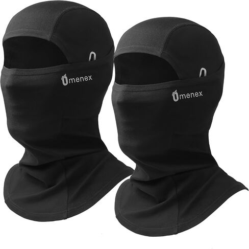 Motorcycle Balaclavas Face Mask,Full Coverage Put Into Jacket Thin Breathable Lightweight UPF50 for Ski Motorcycle in Kuwait