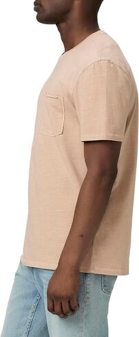 PAIGE Men's Ramirez Crew Neck Vintage Pocket Tee Shirt in Saudi Arabia