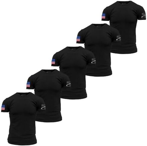 Grunt Style USA Full Color Basic Men's Thirt Pack in Saudi Arabia