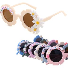 Custom Name Sunglasses for Girl Boy Personalized Kids Letter Beads Cute Glasses for kid Birthday Gift in Saudi Arabia