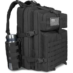 حقيبة الظهر التكتيكية 45L هجوم حزمة Green Army Pack للرجال 3 أيام Molle Bug Out في الهواء الطلق في الهواء in Kuwait