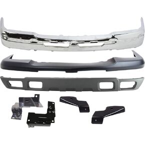 مجموعة غلاف المصد العلوي الأمامي Garage-Pro متوافق مع 2003-2006 Chevrolet Silverado 1500 ، Avalanche 1500 و 2500 ، للنماذج مع الكسوة الجسدية ، محكم ، 7 مساءً. طقم ، ث/قوس المصد ، الغطاء والكسر in Kuwait