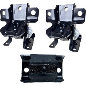 Motor & Transmission Mount Set of 3 Compatible with for 2017-2019 Chevrolet Silverado 2500 HD/3500 HD 6.0L RWD | A5960 A5960 A5948 -K3951 in Kuwait
