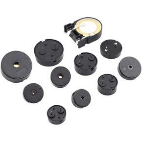 10pcs/lot 1255/1306/1407/1704/1707/2207/2208/2210 12 * 5.5mm 14 * 7mm 22 * 10mm Passive Buzzer Magnetic Anti-Lost Buzzer Loudspeaker(1707 Flat Needle) in Saudi Arabia