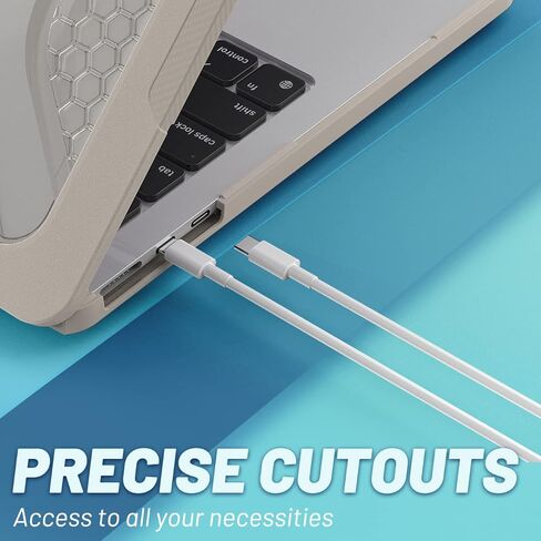 KEROM Stand Case for MacBook Air 13 inch 2025-2022 M4 M3 M2 A3240 A3113 A2681, MacBook Air M4 13 inch Case, PU Leather Hard Shell with Foldable Stand & Keyboard Cover for Mac Air 13.6 inch, Pink in Kuwait