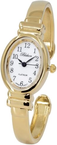 Blekon Elegant Bracelet Watch for Women – Mother-of-Pearl Dial, Polished Case Perfect for Petite Wrists – Sophisticated Cuff Bangle Watches for Women in Saudi Arabia