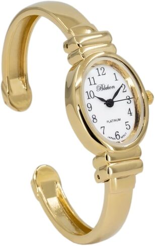 Blekon Elegant Bracelet Watch for Women – Mother-of-Pearl Dial, Polished Case Perfect for Petite Wrists – Sophisticated Cuff Bangle Watches for Women in Saudi Arabia