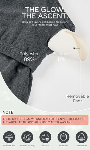 Ododos Women's Slim Racerback الخزان المقطوع-صدرية Stratum Tech Sports ، و Ultra Soft UPF 50+ Cami Top مع حمالة صدر مدمجة in Saudi Arabia