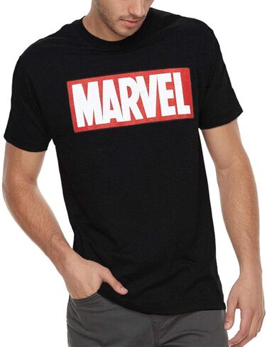 Marvel Men's Comics Simple Classic Logo T-Shirt in Saudi Arabia