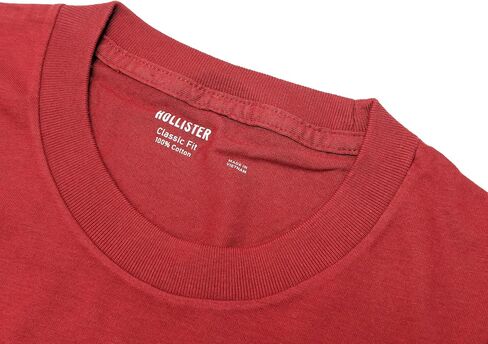 Hollister California Men's Must-Have Short Sleeve Graphic T-Shirt 4-/5-/7-Pack in Kuwait
