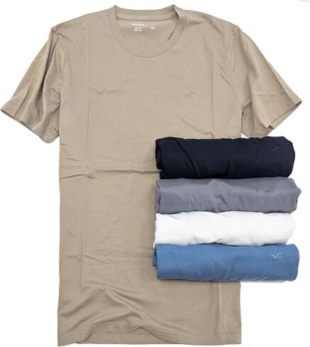 Hollister California Men's Must-Have Short Sleeve Graphic T-Shirt 4-/5-/7-Pack in Kuwait