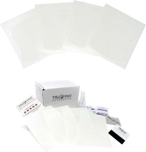 yellopro مخصص Fit Door Handle Cup 3M Scotchgard Paint Partector Film لعام 2023 2024 2025 Ford F-Series Super Duty F-250 F-350 ، مضاد للخلع واضحة الشفاء الذاتي in Saudi Arabia