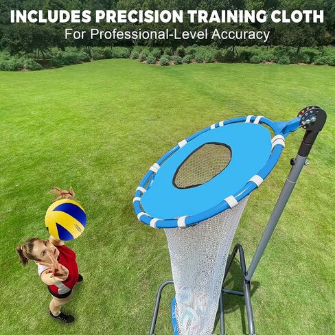Volleyball Setter Trainer Net with Adjustable Height and Angle for Indoor and Outdoor Practice, Perfect Target Net for Setting, Serving, and Spiking Training Equipment in Saudi Arabia