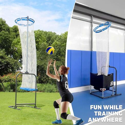 Volleyball Setter Trainer Net with Adjustable Height and Angle for Indoor and Outdoor Practice, Perfect Target Net for Setting, Serving, and Spiking Training Equipment in Saudi Arabia