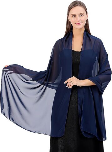 Chiffon ladies' scarves, bride bridesmaid dress shawls, formal dinner party, party and ball wraps in Saudi Arabia
