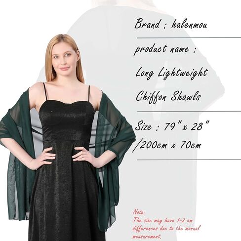 Chiffon ladies' scarves, bride bridesmaid dress shawls, formal dinner party, party and ball wraps in Saudi Arabia