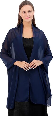 Chiffon ladies' scarves, bride bridesmaid dress shawls, formal dinner party, party and ball wraps in Saudi Arabia