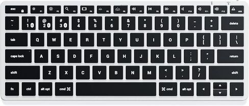 لوحة مفاتيح Satechi Slim X3 Bluetooth مع لوحة مفاتيح مفاتيح Numeric-مفاتيح مضاءة ومزامنة متعددة الأجهزة-لـ M2/ M1 MacBook Pro/ Air ، M2/ M1 iPad Pro/ Air ، M2 Mac Mini ، Imac M1 (Space Gray) in Kuwait