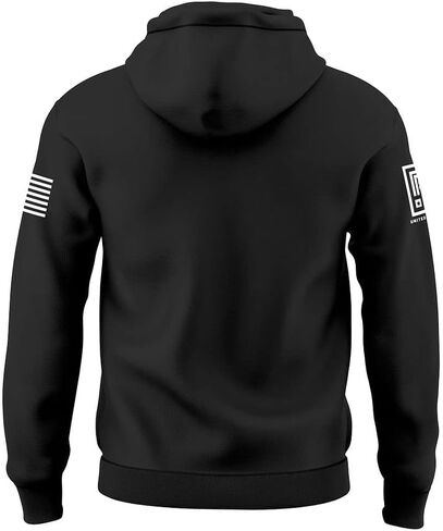 Fantastic Tees American Patriotism USA Flag Skull Men's Hoodie Sweatshirt in Saudi Arabia