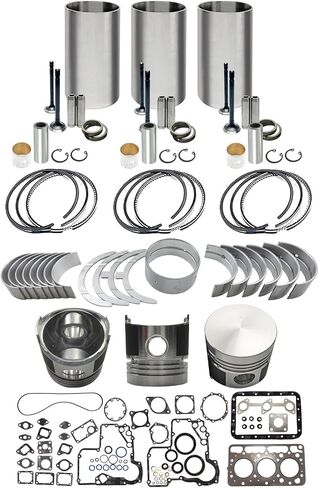 D650 Engine Overhaul Rebuild Kit For Kubota D650 Engine B6001 B6100 B6100HST Tractor 64mm 15281-21110 1528121110 in Saudi Arabia