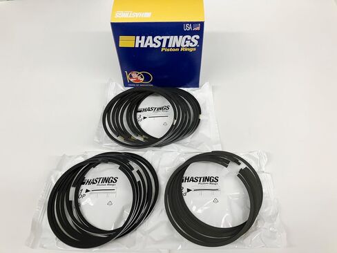 BMI for Hastings Premium Piston Rings set compatible with GM Chevy AM General 6.5L Diesel (1992-2015) (Made in the USA) in Saudi Arabia