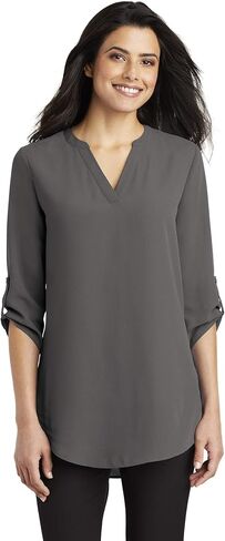 Port Authority Women's 3/4-Sleeve Tunic Blouse in Saudi Arabia