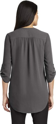 Port Authority Women's 3/4-Sleeve Tunic Blouse in Saudi Arabia