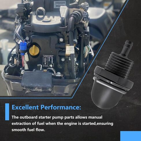 مضخة الوقود الأولية 895124 ، متوافقة مع Mercury 8HP-9HP-10HP-15HP-20HP CARB 4 Stroke 2005-2008 ، PUED PRIMING PUMP استبدال 895124 in Saudi Arabia