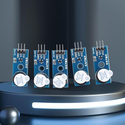 5pcs الوحدات النمطية المنخفضة مستوى الجرس النشط 3.3V-5V Module Low Level Trigger 3 Pin Busher Module Component Electronic in Saudi Arabia