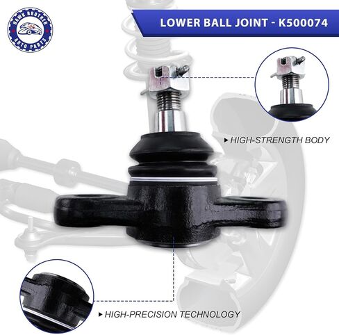 التحكم في الأسلحة 12 PCS التعليق الأمامي مجموعة الكرة مفصل ربط قضيب Sway Bar بديل لعام 2007-2012 Hyundai Elantra in Saudi Arabia