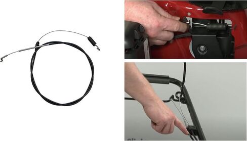 Brake Cable 105‑1844 – Replacement for Walk‑Behind Push Mowers, Fits Standard Engine Brake Systems in Kuwait