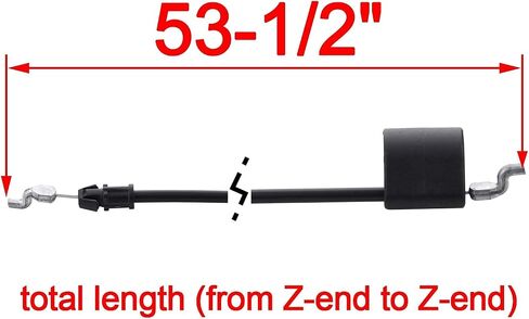 Brake Cable 105‑1844 – Replacement for Walk‑Behind Push Mowers, Fits Standard Engine Brake Systems in Kuwait