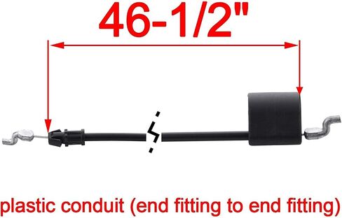 Brake Cable 105‑1844 – Replacement for Walk‑Behind Push Mowers, Fits Standard Engine Brake Systems in Kuwait
