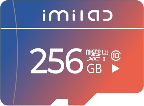 IMILAB microSDXC UHS-I Memory Card, U3, A2, V30, Class 10, Micro SD Card Compatible with IMILAB Security Camera (128, GB) in Kuwait