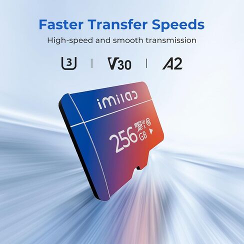 IMILAB microSDXC UHS-I Memory Card, U3, A2, V30, Class 10, Micro SD Card Compatible with IMILAB Security Camera (128, GB) in Kuwait