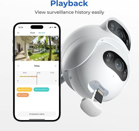 IMILAB microSDXC UHS-I Memory Card, U3, A2, V30, Class 10, Micro SD Card Compatible with IMILAB Security Camera (128, GB) in Kuwait