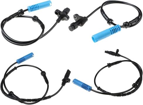 A Set 34526756375 34526756376 Front Rear Left Right ABS Wheel Speed Sensor E39 525 528 540 Car Accessories(A Set(4pcs)) in Saudi Arabia