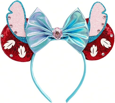 Mouse Ears Bow Headband With Accessories Decoration, for Cartoon Cosplay Costume Party in Kuwait