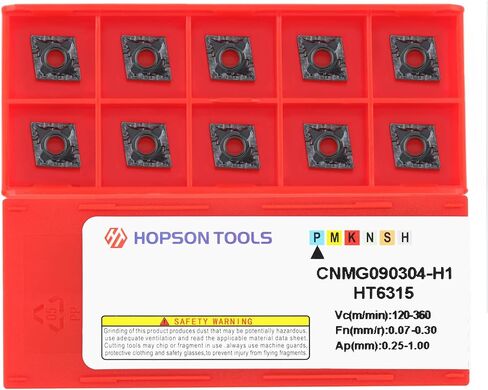 Carbide Turning Inserts CNMG 432 Cnmg120408 for Finishing Cutting Steel, Cnmg insert for Lathe Turning Tools, 10 PCS. in Saudi Arabia
